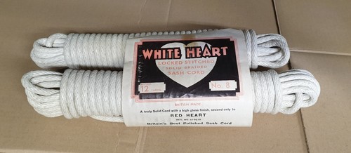 Vintage polished sash cord - polished,