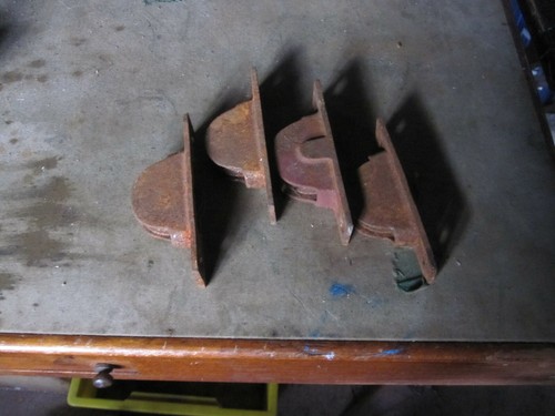 Window sash pulleys - 4,