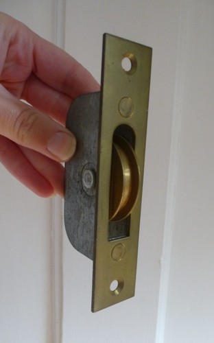 Vintage brass patina sash - patina,